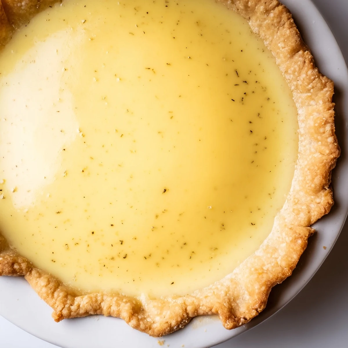 Buttermilk Pie Southern Custard