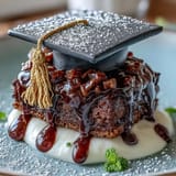 Festive Easy Graduation Cookies with Fondant Mortarboard Hats in Vibrant School Colors