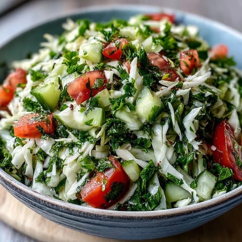 Lebanese Cabbage Salad