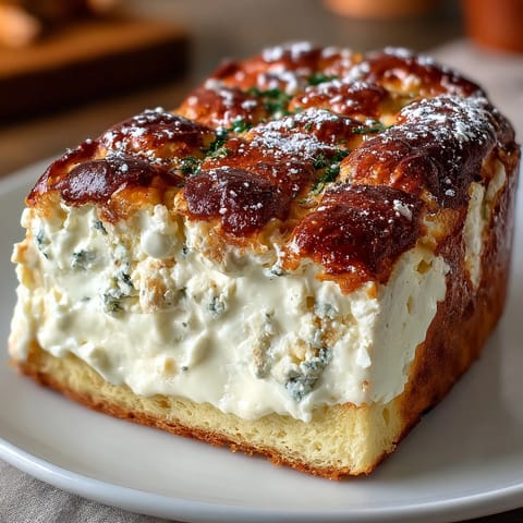 Golden Easter Sweet Ricotta Pie with Lemon Zest, a creamy Italian dessert with a tender crust and bright citrus aroma.