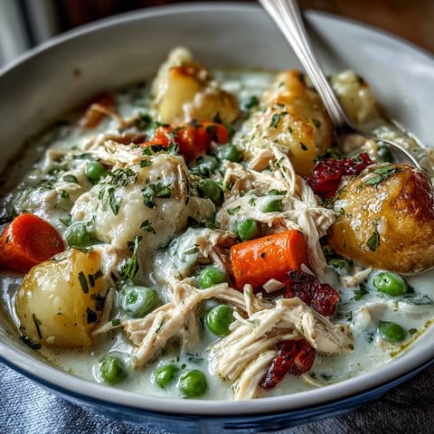 Slow Cooker Chicken Pot