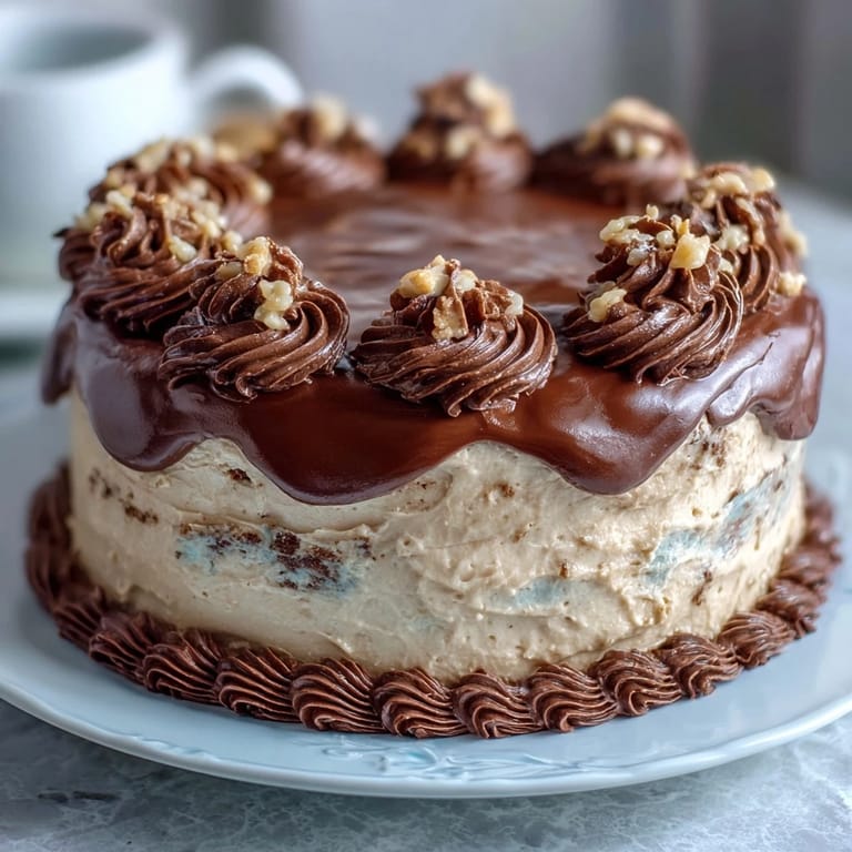 Elegant two-tier cake with creamy vanilla buttercream and festive balloon decorations, perfect for graduation celebrations.  