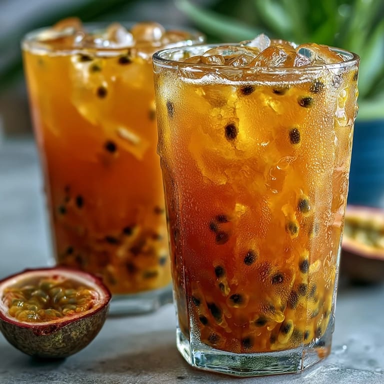 Savor this easy Tropical Sunrise Mocktail, perfect for a sunny afternoon.